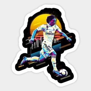 Luca Modric Football Player Sticker